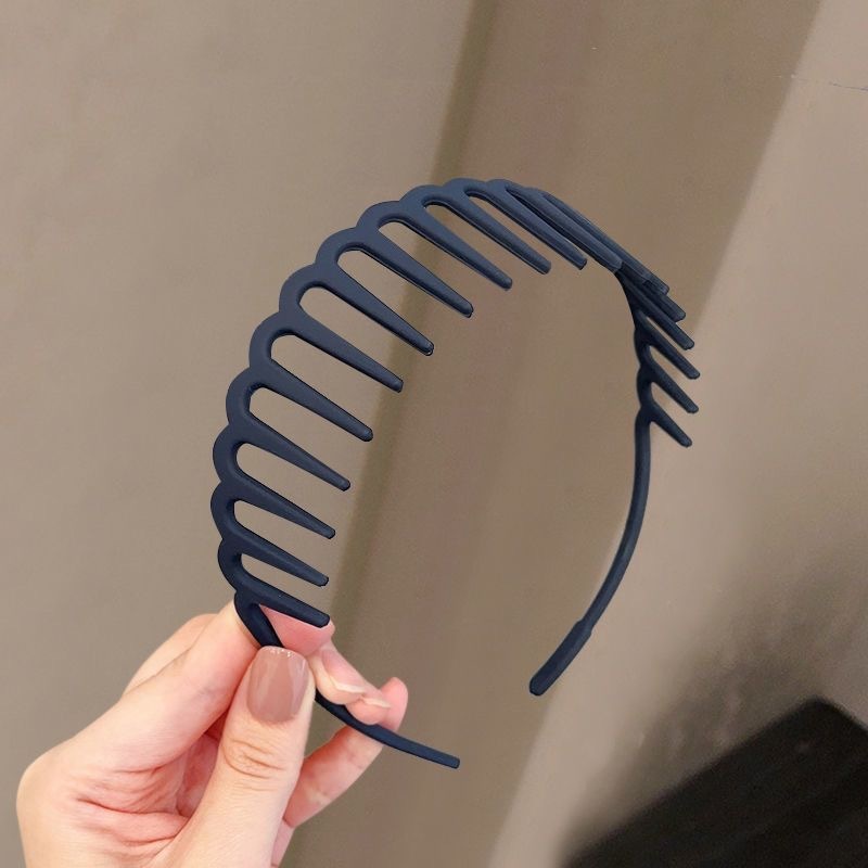 歯付きヘアバンド、ネットセレブの新しいメイクアップと洗顔用の特別なヘッドバンド、女性用、滑り止め、外出用ヘアピン、ヘアアクセサリー|undefined
