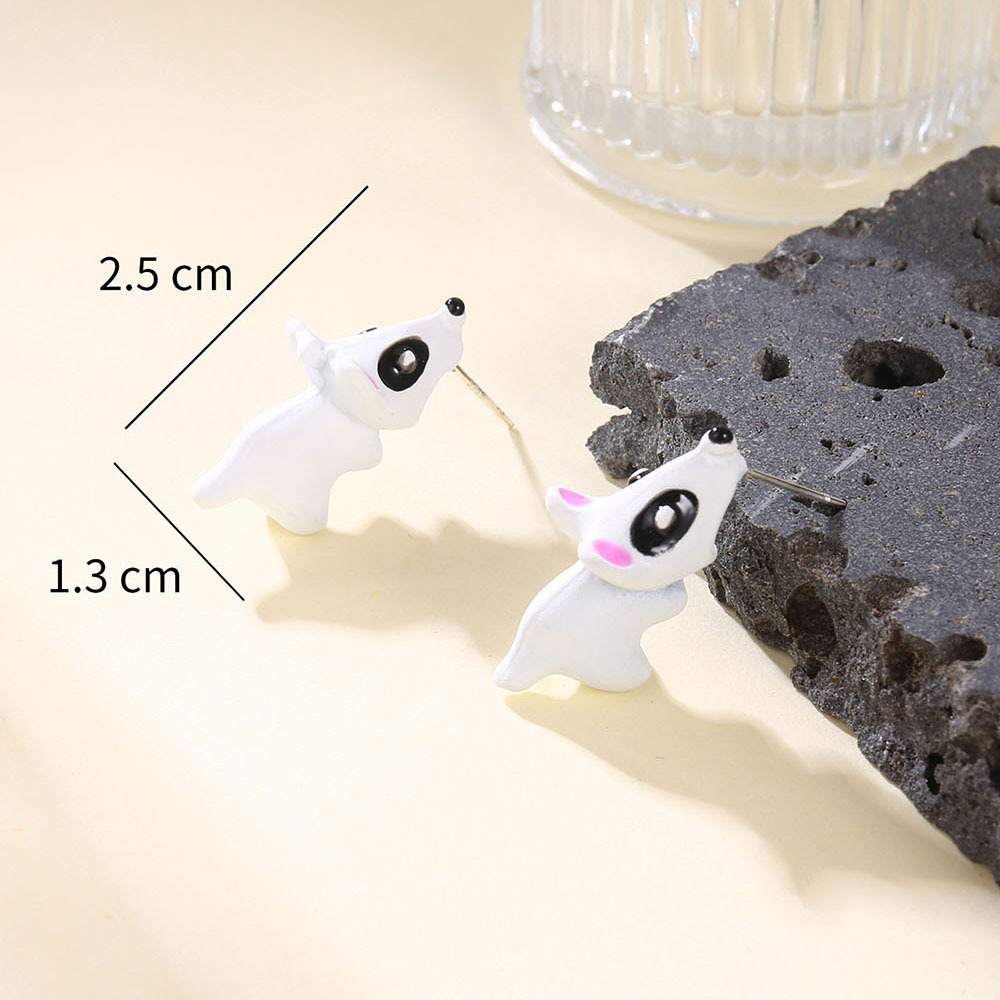 Cartoon Style Animal Plastic Resin Womenu0027S Ear Studs 1 Pair