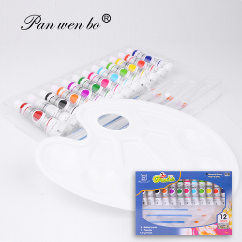12-color set acrylic paint 12ml watercolor paint watercolor art paint art student painting tools art supplies