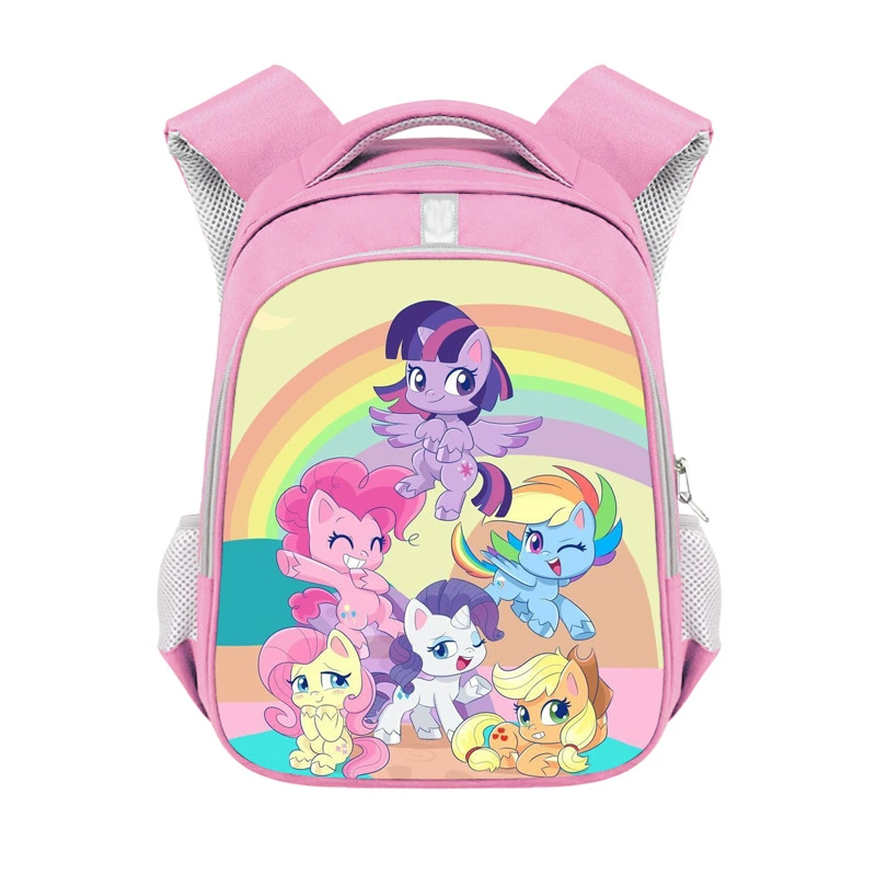 Pony, светоотражающий вместительный рюкзак для учащихся, полиэстер