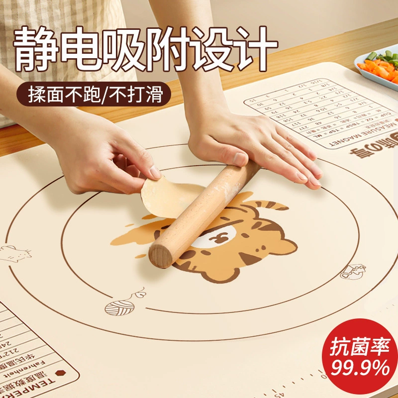 Силиконовый замешивающий коврик пищевой коврик утолщенный очень большая Бытовая панель Пельменный коврик пластиковый роликовый коврик разделочная доска