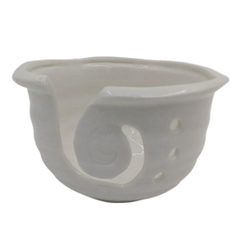 Exportación a Europa creativo tazón de lana de cerámica tazón de cerámica de la costura