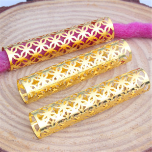 Headdress accessories metal hollow hair ring hair ring girls braided hair braid fixed hair buckle wig dirty braid diy jewelry