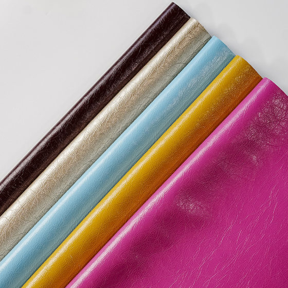 High Imitation Protein Skin Feeling Soft Sagging PU Artificial Leather Stretch Hair-free Leather Fabric for Men's and Women's Clothing and Children's Clothing