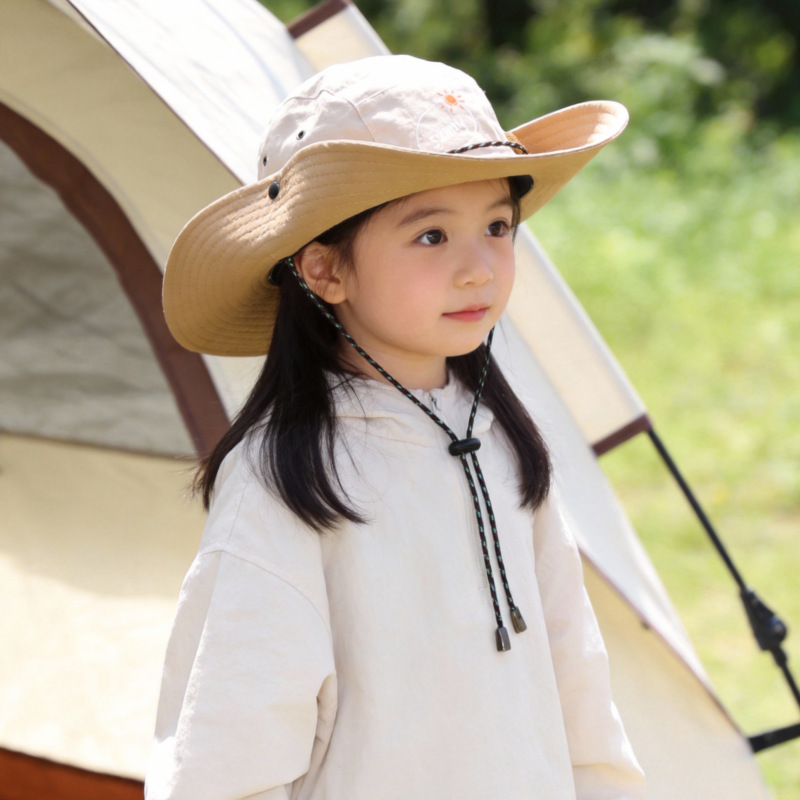 Cappello da pescatore in rattan alla moda per bambini donna uomo_voghion.com