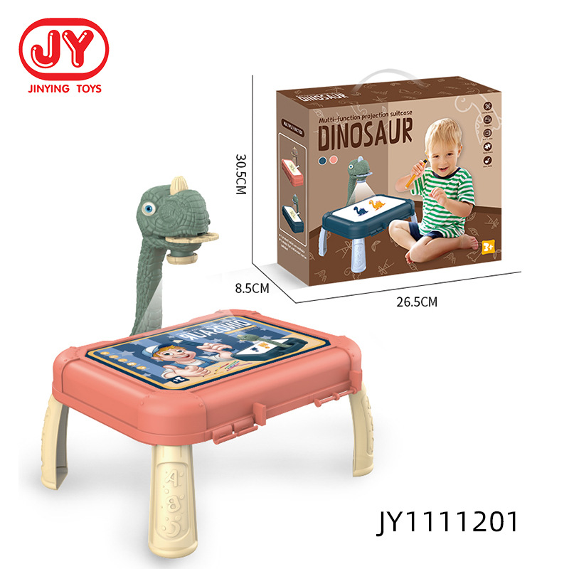 Los niños de educación temprana de proyección de pintura tablero de dibujo mesa de almacenamiento multi-función tarjeta de cabeza graffiti proyección tablero de dibujo de pintura graffiti juguete