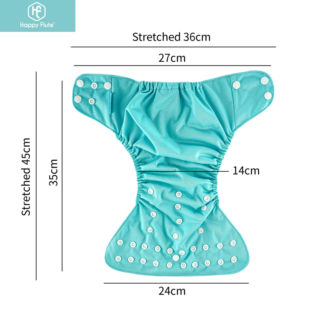 Водонепроницаемые Training Pants (happyflute) PUL внешняя ткань, эластичная внутренняя часть, один размер 3–15 кг