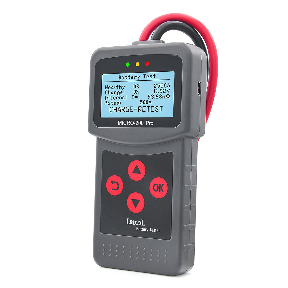 MICRO-200 Pro battery conductance tester multi-language battery detector
