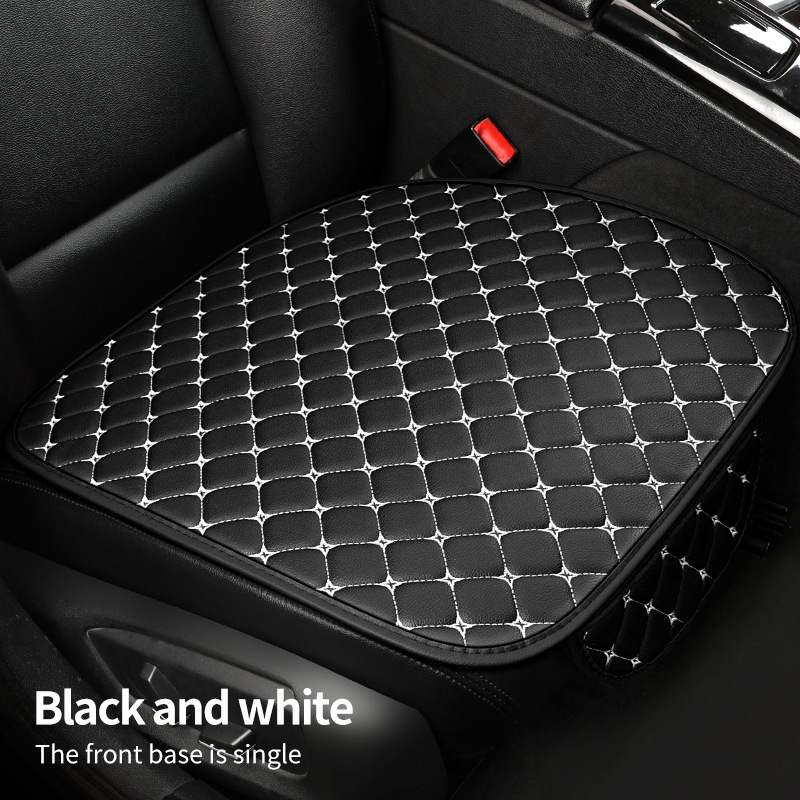 Cojín de asiento de automóvil transfronterizo, cojín de asiento de cuero de tres piezas, cojín de asiento de automóvil de cuero, asiento de automóvil general