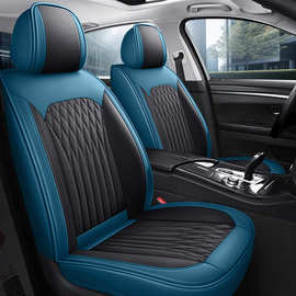 跨境批发纳帕皮17号通用汽车坐垫全包全皮运动座套内饰用品新座垫