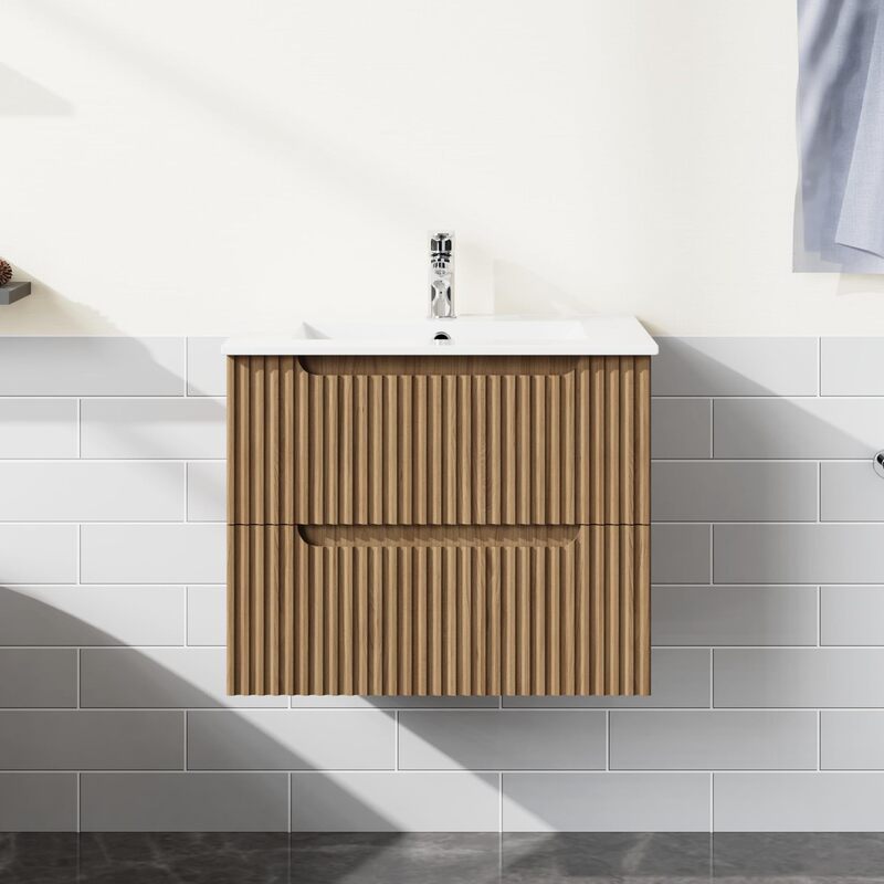 Bathroom Sink Cabinet Wall Hanging Cabinet Design Bathroom Black Bathroom Modern Simple Brown