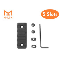 M-LOK�~�Ǘl5���X�Ͻ���ٌ�܉�lMetalPicatinnyRail5Slot����;