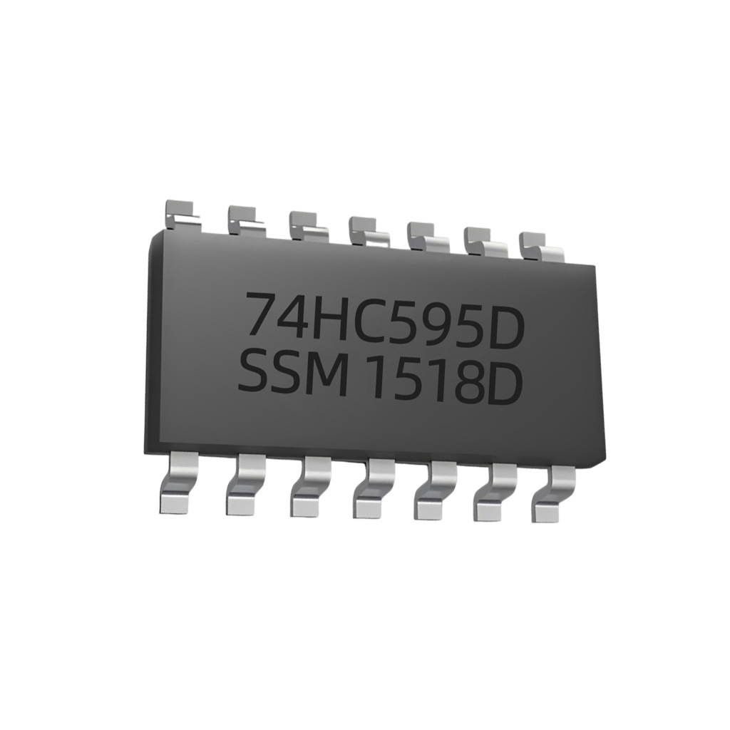 ������λ�Ĵ���оƬ74HC595D SOP-16�߼�IC���湦��8λ��λ�Ĵ���