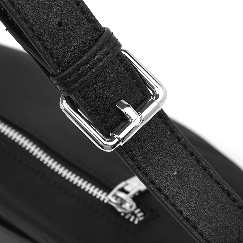 Hombres y mujeres de nylon impresión negro bolso de pecho de viaje de ocio moda de personalidad modelo LP7239 #