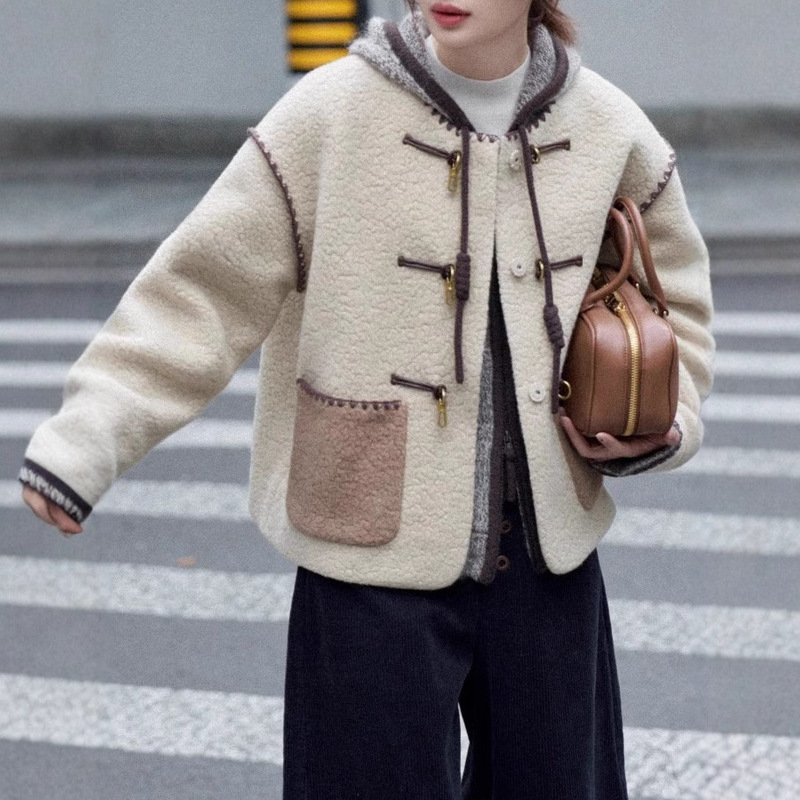 "Sketch" "Costa Topia" high quality Wool Handmade Shell Embroidered Contrast Lambswool Jacket