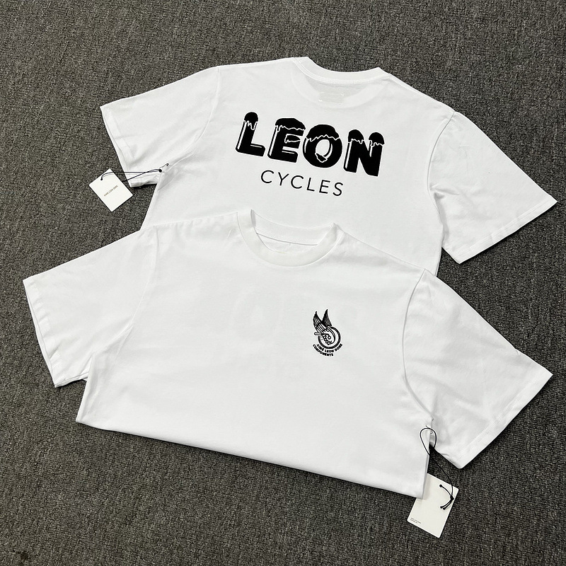 Aime Leon Dore抽象色ブロックロゴプリント夏ハイストリート男女ゆるいカジュアル半袖tシャツ潮|undefined