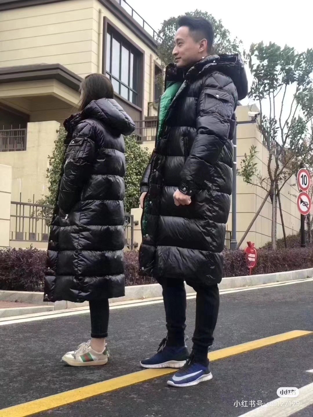 Mayalonggoosedownm Maya Long White Goose down Jacket for Men and Women with Hood and Thickeneding for Warmth