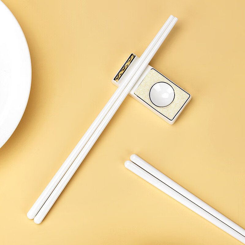 도자기젓가락 6쌍(순백색)