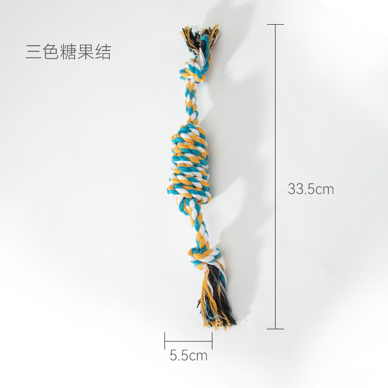 Три -колорный конфеты узел