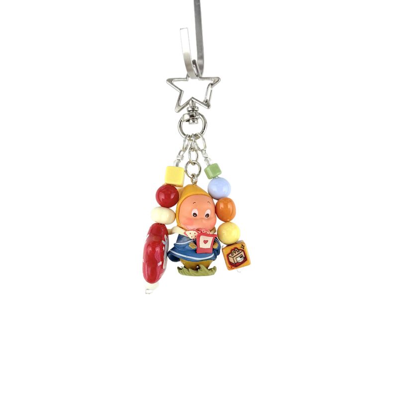 POPMART バブルマート スターマン チェンジベビー かわいい携帯電話チェーン トレンディなファッションペンダント キーホルダー ギフト|undefined