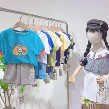 玛卡西马丘比丘欧恰恰男童T恤裤子 夏装走份童装工厂批发尾货清仓