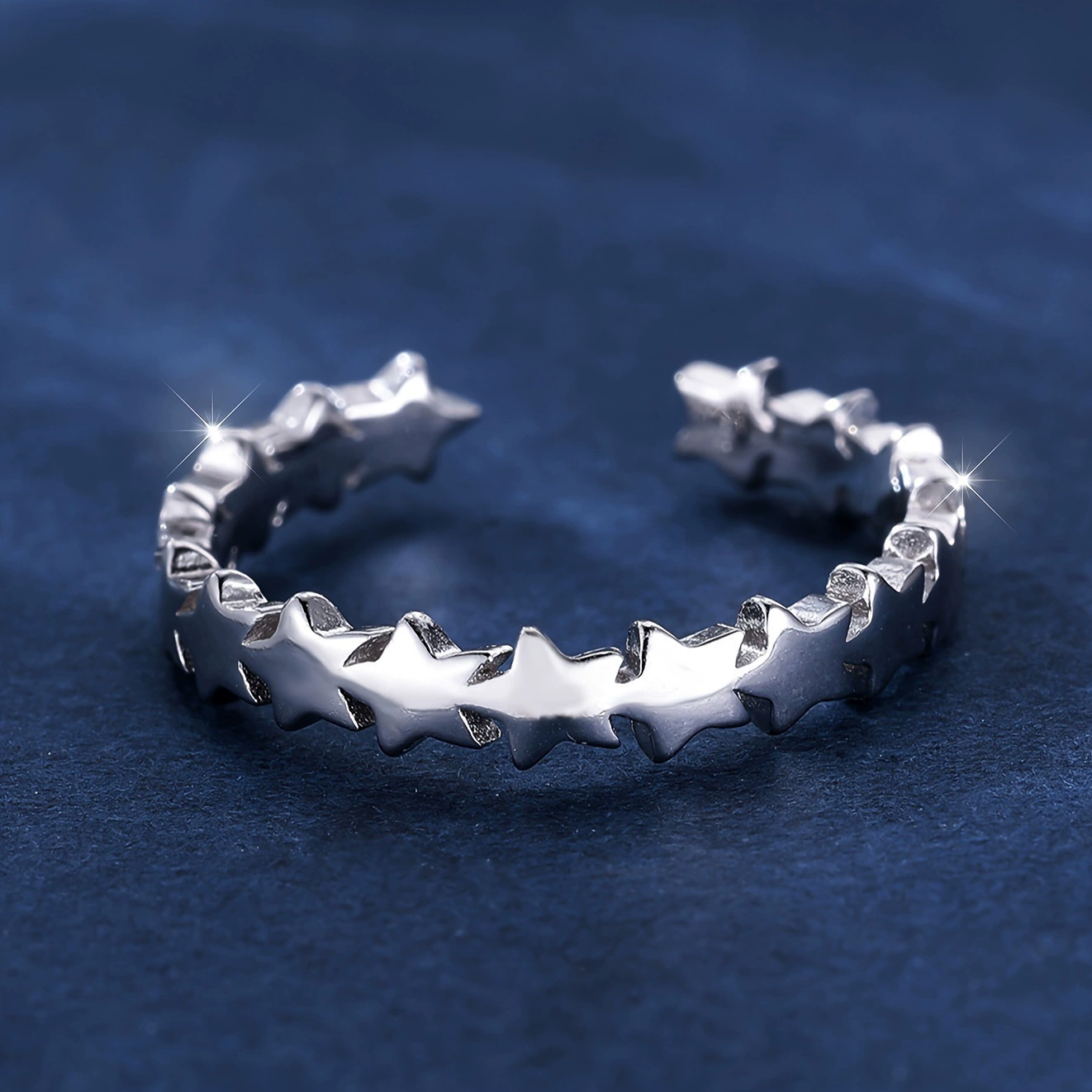 Изысканное кольцо для ног Женские летние пляжные ножные украшения пятиконечный дизайн