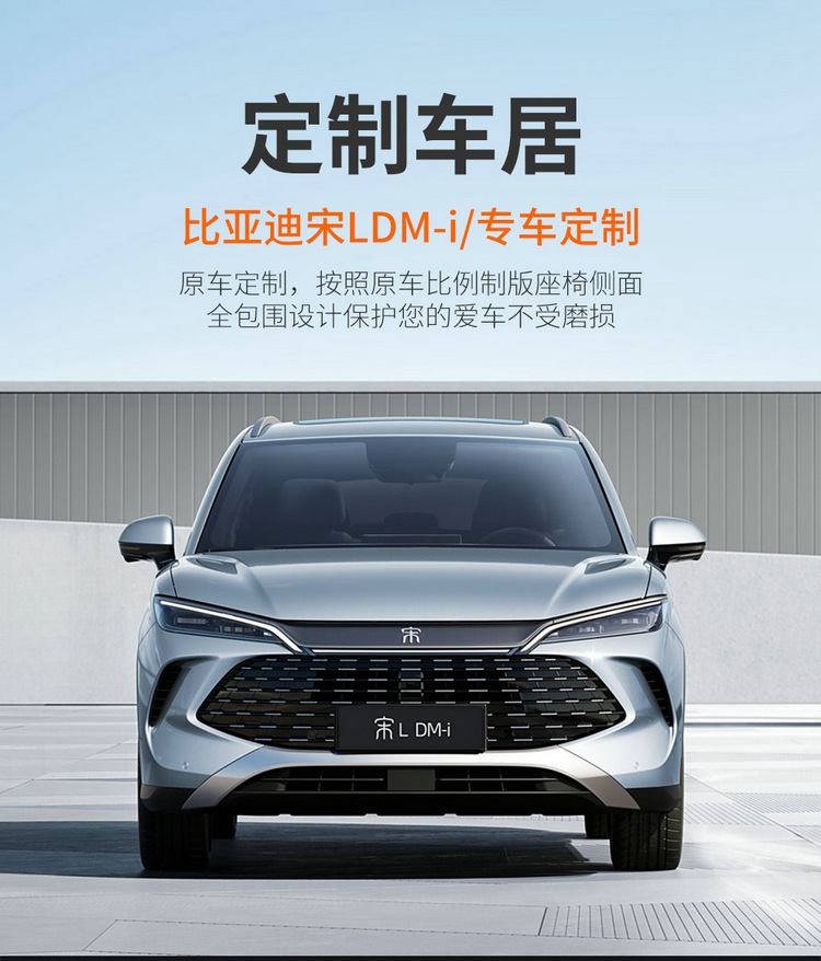24 BYD Song L dmi Special Car Seat Cover Four Seasons Universal Full Cushion Song L Leather Seat Cushion
