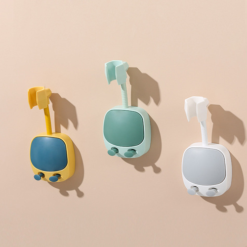 No-punch shower head bracket, shaking head, adjustable bathroom nozzle, shower universal fixed seat, shower head bracket