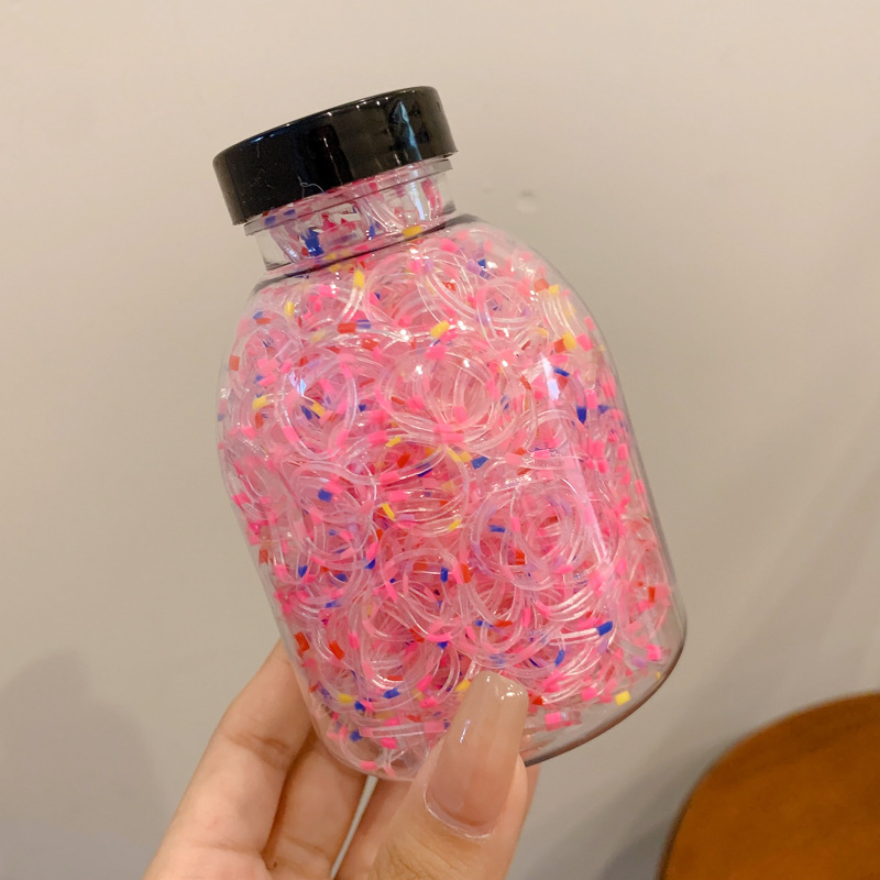 2025 nuevo estilo simple y versátil banda para el cabello sin costuras diadema duradera y de alta elasticidad que no daña el cabello coleta gruesa cuerda para el cabello sombreros