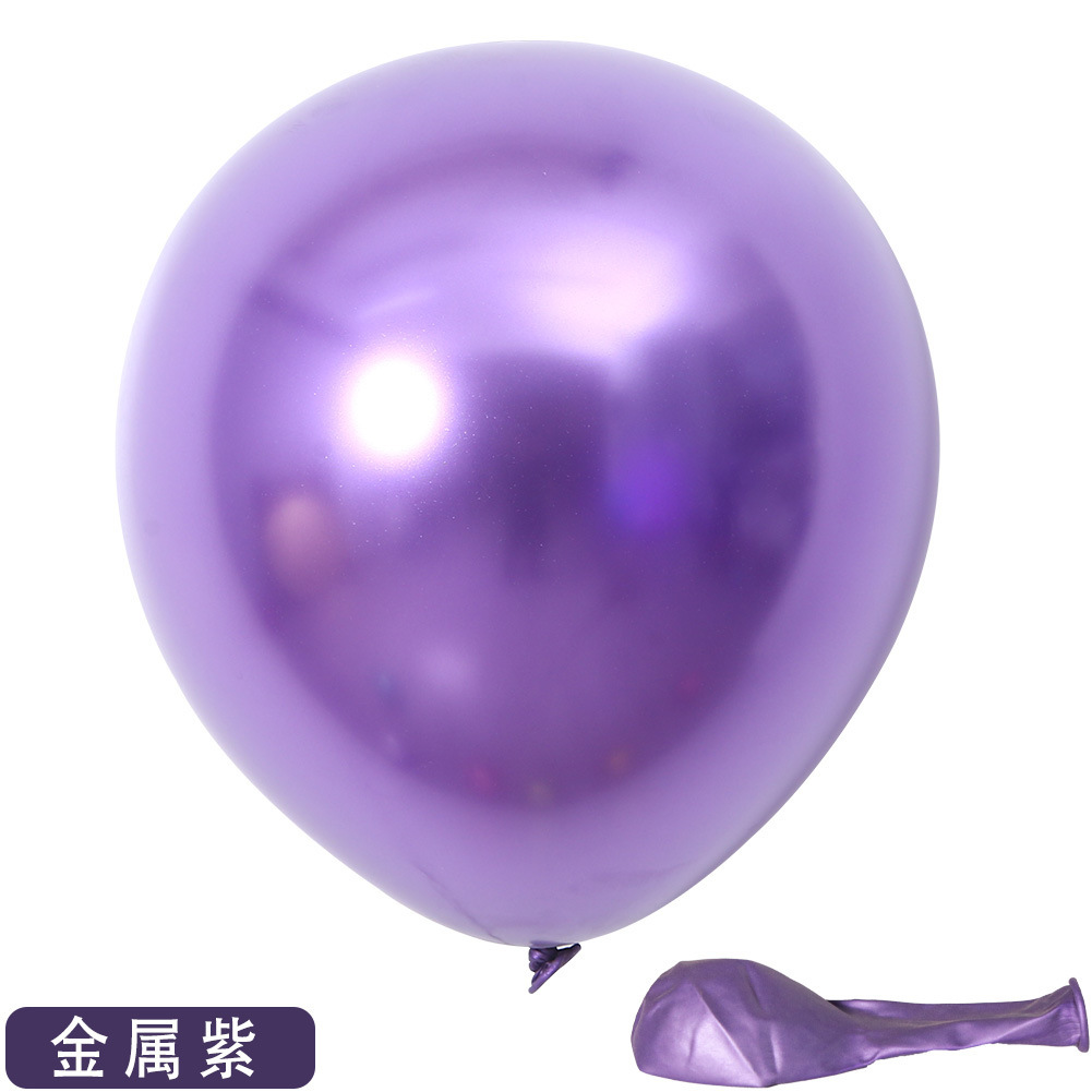 Globos de metal/látex redondos (5"/10"/12"/18") para bodas y cumpleaños al por mayor image 20