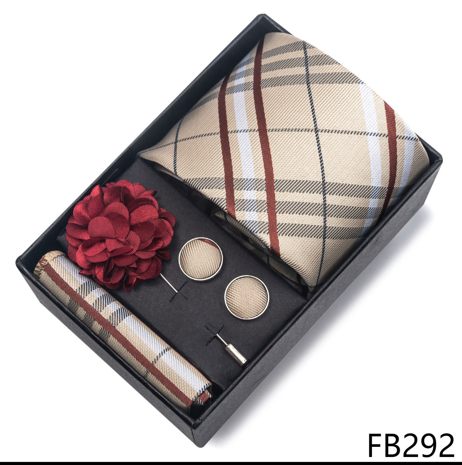 135g Weight Square Scarf, Cufflinks, Tie Classification Polyester Yarn Material Geometric, Stripe, Cashew Nuts Pattern All Seasons Season Men's Gender Commute Style Commute Geometric Stripe Cashew Nuts Polyester Yarn Men's Square Scarf Cufflinks Tie 58
