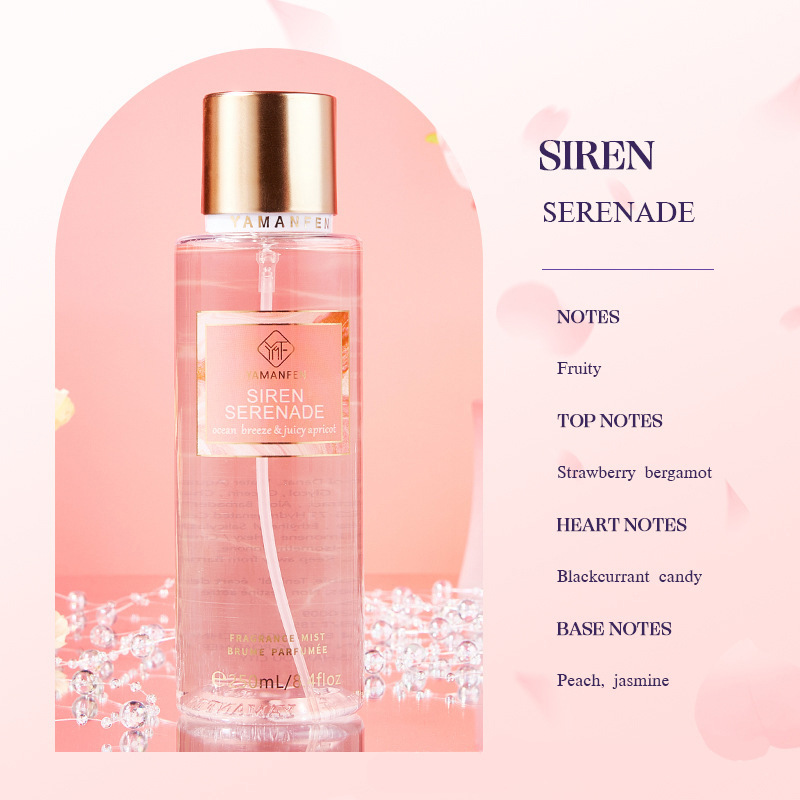 国境を越えたベトナムの維多香水yamanfen body mist持続的な淡香parfumeスプレー250ml|undefined