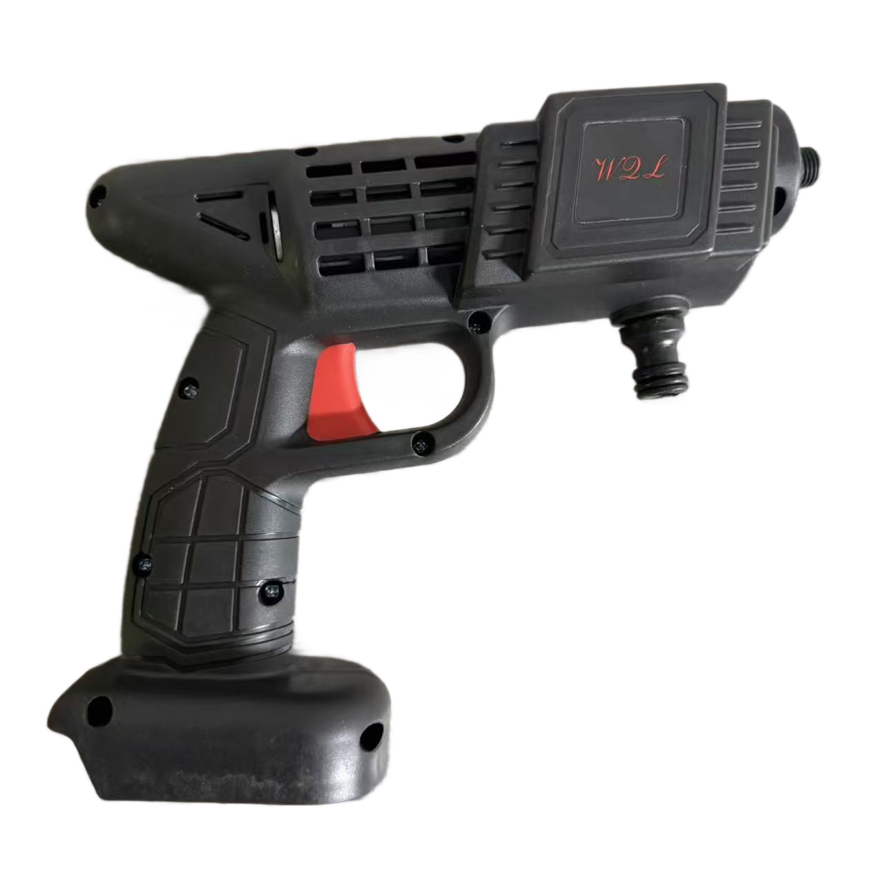 21V inalámbrico litio eléctrico de alto voltaje pistola de agua de lavado de automóviles portátil doméstico de alta potencia autoaspiración artefacto de lavado de automóviles al aire libre