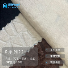 现货颜色齐全R系列R22-1锦氨网布纯棉四面弹力网里布面料秋冬绒布