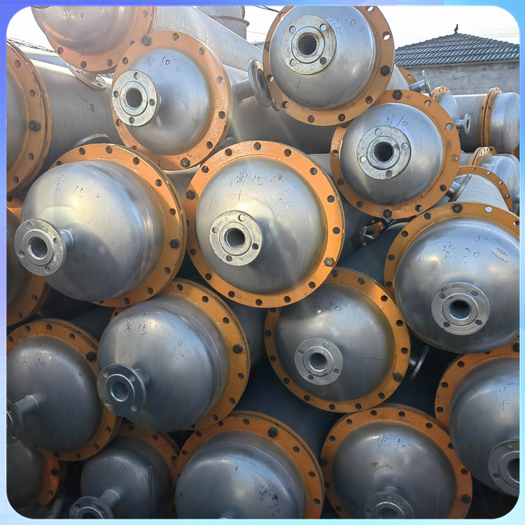 九成新304不锈钢冷凝器 换热冷凝器 钛材二手冷凝器化工设备