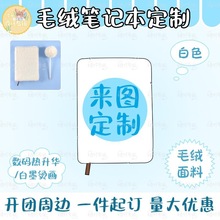 来图来图学生A5毛绒笔记本 奖品礼品手账日记记事本套装