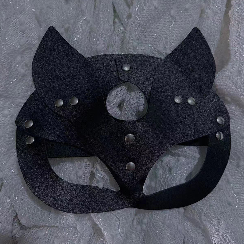 Productos para adultos máscaras sexuales ropa interior pareja máscaras de cuero travesties máscaras de ajuste de artículos SM pestañas de ojos coquetear mujeres