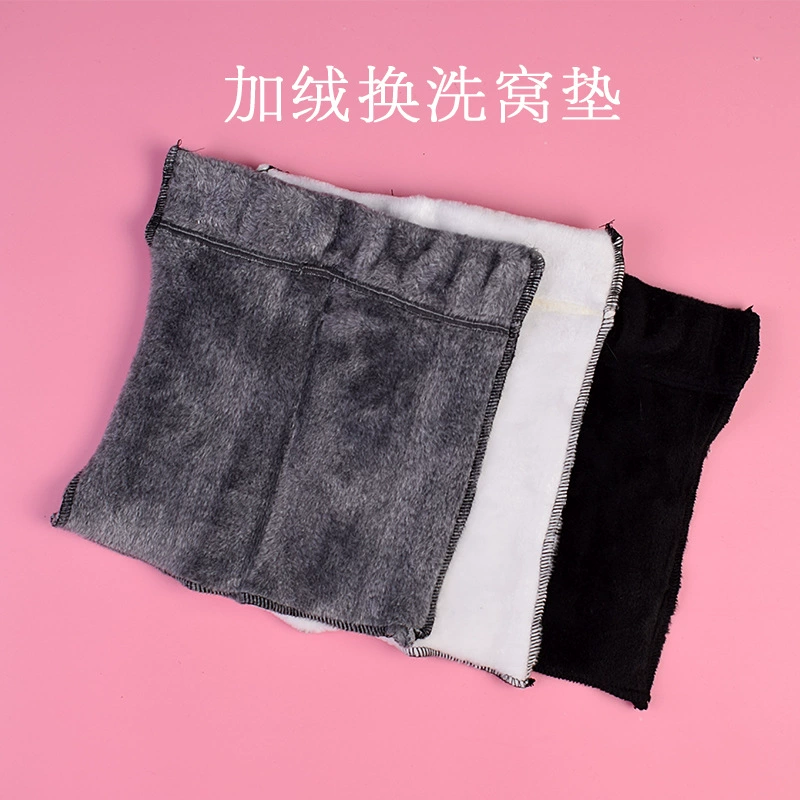 Ватный диск для хомяка Golden Bear Принадлежности Зимний утолщенный теплый сменный коврик Гнездо Медовая сумка Бригам Ежик Белка Pad