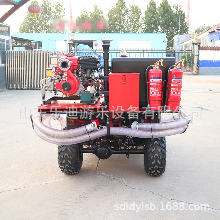 轻便式消防摩托车 微型消防四轮摩托车 四轮越野消防摩托车