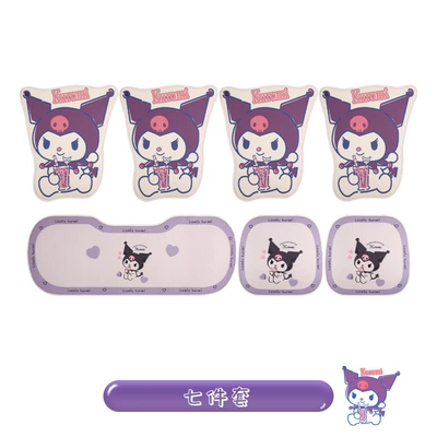 Car Cushion, Seat cushion, seat cover - seven-piece-set-kuromi