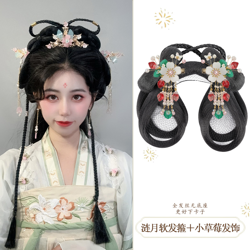 브라이트 문 소프트 머리띠 + 작은 딸기