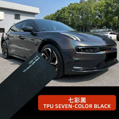Factory wholesale TPUPPF colorful black car paint protection film self-healing high-stretch anti-scratch film (Auto Color Change Film) - ppf-tpu-colorful-black-152-15m