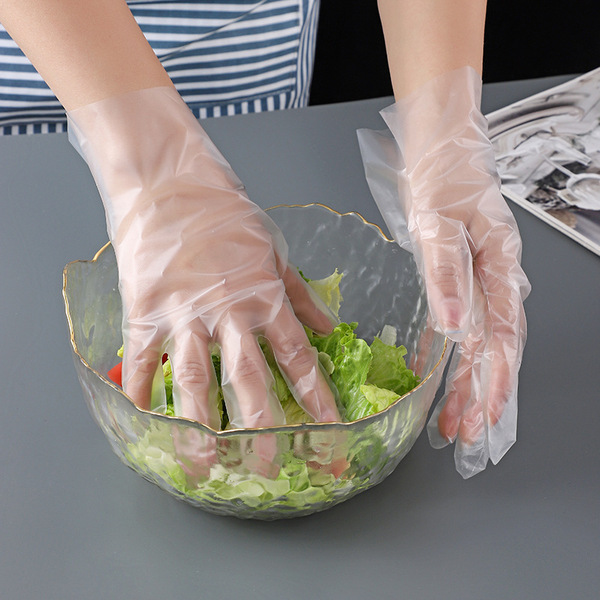 Food -grade disposable gloves home TPE film gloves thick durable…
