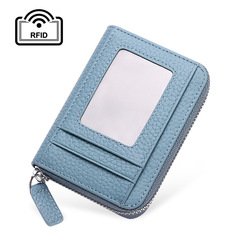 小錢包女真皮日式財布 rfid硬幣袋錢夾外貿女迷你錢包短款purse