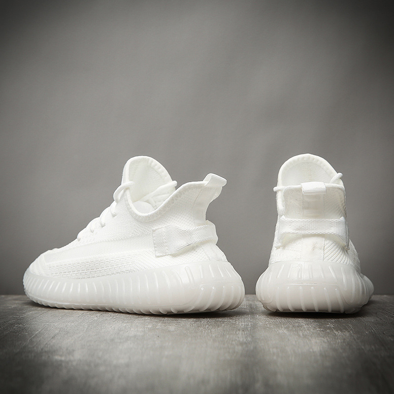 Zapatos de coco para hombres nuevos zapatos para hombres zapatos deportivos tejidos voladores transpirables pareja de estudiantes de moda para hombres zapatos casuales versátiles mujeres