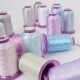 1500 yards high-speed polyester thread 402 sewing thread color household sewing thread hand-stitched small thread fine thread two strands wholesale