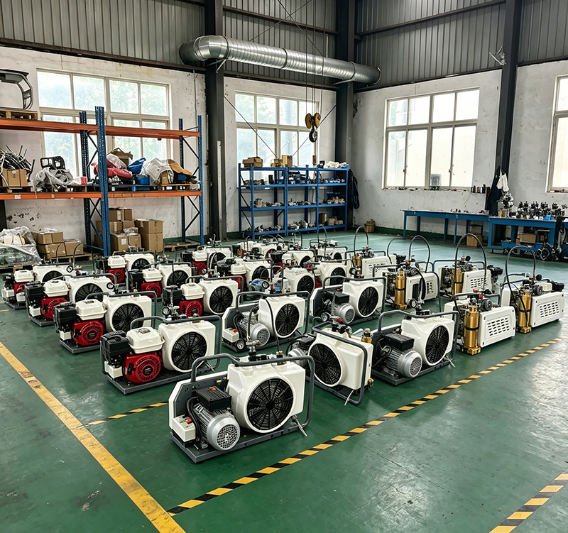 Bs-W100Em Portable High Pressure Air Compressor Rescue Diving Breathing Apparatus Firefighting Air Filling Pump