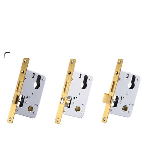 Interior door lock size 50 lightweight spring heavy spring room door 58 magnetic bearing silent 7285 wooden door reverse lift lock body
