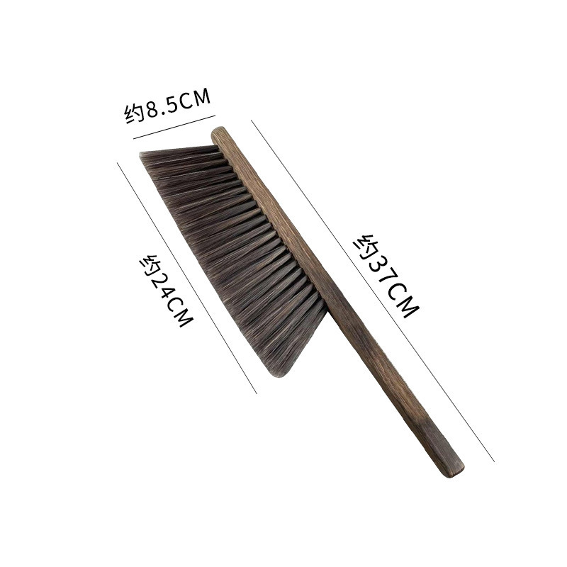 Chicken Wing Wooden Bed Brush Broom Wooden Bed Sweep Thickened Handle Factory Supply