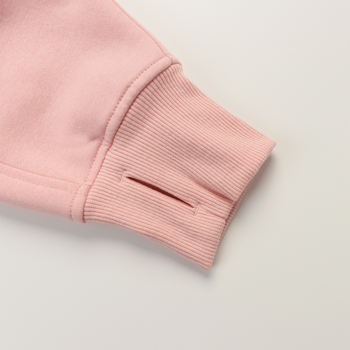 Women's Stand Collar Half Zip Fleece Lined Jogger Set Sportswear_voghion.com